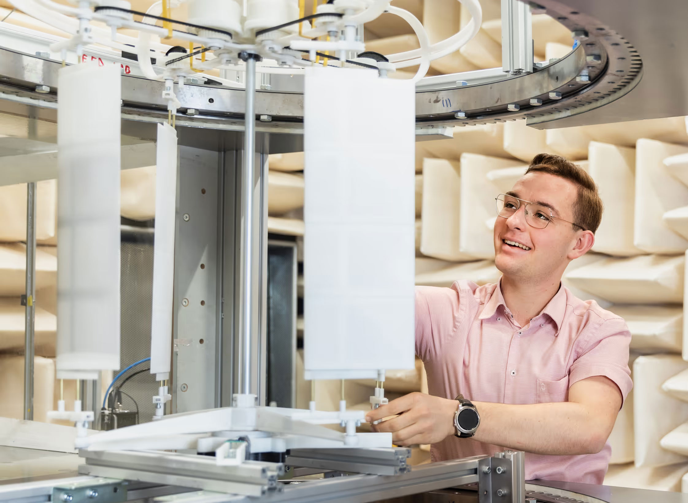 FliHy VAWT prototype in the University of Twente wind tunnel